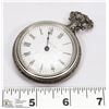 Image 1 : WESTCLOX STEMLINE POCKET WATCH WITH ROMAN NUMERALS
