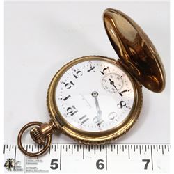 1917 HAMILTON 18 SIZE 17 JEWEL POCKET WATCH
