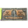 Image 1 : 1937 CANADIAN $50.00 BILL.