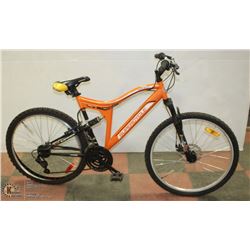 POLICE SEIZURE: ORANGE SUPERCYCLE 26" DUAL