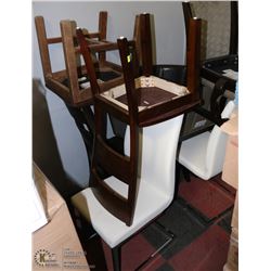 (K) LOT OF 7 ASSORTED SIDECHAIRS-2 MATCHING