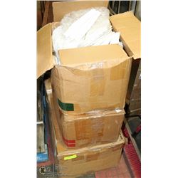 3 CASES OF STORE/TRADE SHOW DISPLAYS