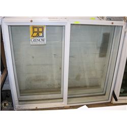 DOUBLE SLIDER WINDOW 5FT 11IN X 4FT 11IN.