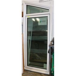 CRANK OUT OPENER WINDOW 2'10" WIDTH, 7'4" HIGHEST