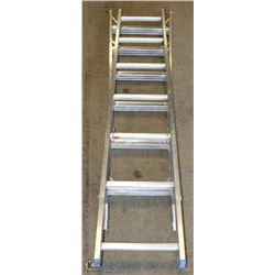 7' ALUMINUM LADDER EXTENDS TO 12'
