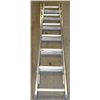 Image 1 : 7' ALUMINUM LADDER EXTENDS TO 12'