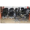 Image 1 : LOT OF 11 ROLLING OFFICE CHAIRS