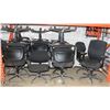 Image 1 : LOT OF 13  ROLLING OFFICE CHAIRS