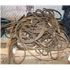 Image 1 : PALLET OF 4 HEAVY DUTY  CABLE 7/8"X10 METERS