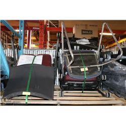 PALLET OF OFFICE CHAIRS ON CHOICE