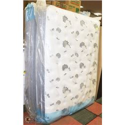 SOVA SILVER PLUSH QUEEN SIZE MATTRESS AND BOX