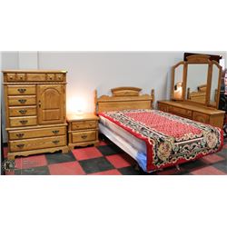 PALLISER 5 PC QUEEN SIZE BEDROOM SUITE