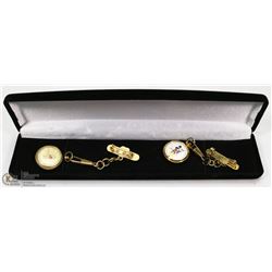 MICKEY MOUSE & WINNIE THE POOH BROOCH WATCHES.