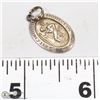 Image 1 : STERLING SILVER SAINT CHRISTOPHERS PENDANT