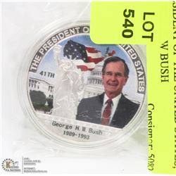 PRESIDENT OF THE UNITED STATES, GEORGE H.W BUSH