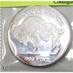 US BUFFALO 1 TROY OUNCE .999 SILVER COIN