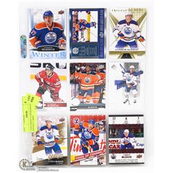 9 DIFFERENT CONNOR MCDAVID HOCKEY CARDS