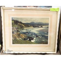 RUGGED SHORES FRAMED PICTURE