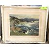 Image 1 : RUGGED SHORES FRAMED PICTURE