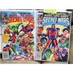 MARVEL SECRET WARDS #1 & #2 COLLECTORS COMIC BOOKS