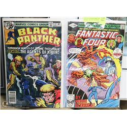 LOT OF 2 COLLECTORS COMIC BOOKS - BLACK PANTHER