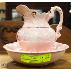 SMALL PITCHER & BASIN