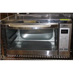 #37-TOASTER OVEN ,BAKER,BROILS (OSTER)