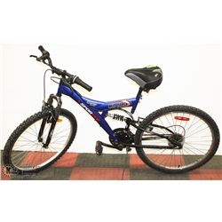 MUD DAWG SPORTEK 18 SPEED DUAL SUSPENSION MOUNTAIN