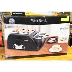 NEW WESTBEND BREAKFAST EGG & MUFFIN