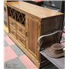 Image 2 : SIDEBOARD WITH WINE RACK 36"X67"H
