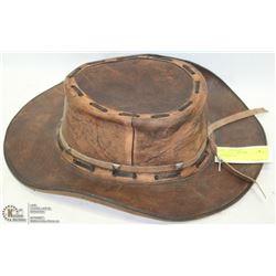 LEATHER HAT