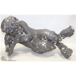 CERAMIC GARDEN STATUE OF PAM 22" HIGH