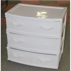 3 DRAWER GRACIOUS LIVING ROLLING CABINET