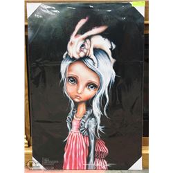 ANGELINA WRONA  PRINT ON CANVAS 36" X 24" ( ART