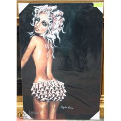 ANGELINA WRONA PRINT ON CANVAS 36" X 24" ( ART