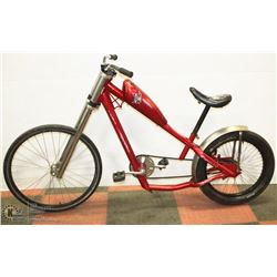 BLACK & RED WESTCOAST CHOPPER BIKE
