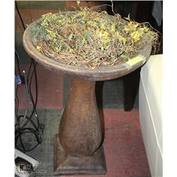 TALL STONE PLANTER 19"X29"HIGH