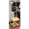 Image 1 : BAMBOO HIGHBACK CHAIR FOR BATHROOM OR