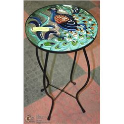 NEW GLASS TOP TABLE /PLANT STAND