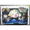Image 1 : HOLLYWOOD SUPERSTARS ARTWORK ON CANVAS 24" X 36"