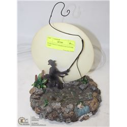 FLY FISHING SCULPTURE LAMP