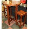 Image 1 : DUCKS UNLIMITED BAR TABLE  AND 2 STOOLS