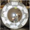 Image 1 : LARGE ROUND MOSAIC MIRROR, 34" DIAMETER
