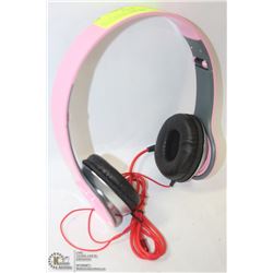 BEATS STYLE OVER EAR HEADPHONES NEW PINK