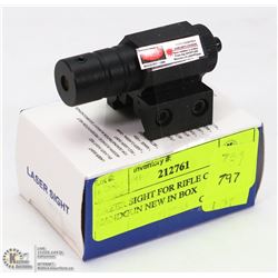 LAZER SIGHT FOR RIFLE OR HANDGUN NEW IN BOX
