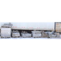 (K) 10 PALLETS OF ASSPORTED CINDER BLOCKS