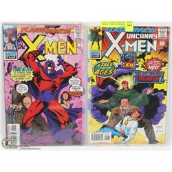 LOT OF 2 COLLECTORS COMIC BOOKS - X-MEN FLASHBACK