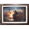 Image 1 : "TERRY REDIN "DUCKS UNLIMITED FRAMED CANVAS PRINT