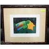 Image 1 : FRAMED TOUCAN SIGNED PICTURE "TOUCAN DREAMS"