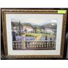 Image 1 : FRAMED FRENCH VINEYARD FARM